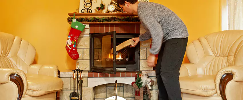 Gas to Wood-Burning Fireplace Conversion Services in Washington, Illinois