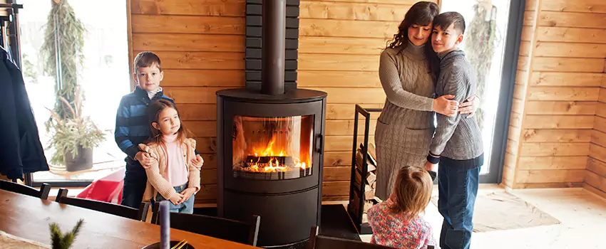Morso Cast Iron Fireplace Insert Installation in Washington, Illinois
