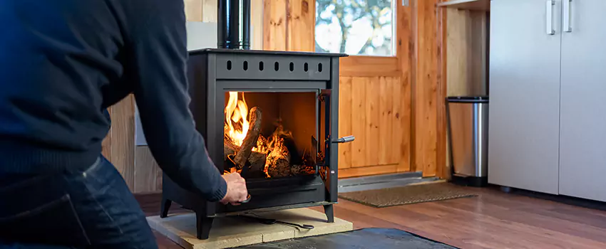 Open Hearth Wood Fireplace Installation in Washington, IL